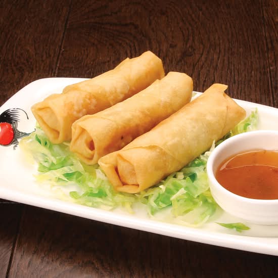 114 Vegetarian Spring Roll 素炸春卷